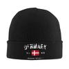 Dänemark Gegründet 1849 Strickmütze Beanie Hüte Outdoor Sport Thermisch Elastisch Erwachsene Unisex Mützen Winter Lustige Kappen Geschenkidee