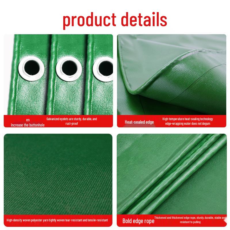 Waterproof 400g PVC Coated Oil Canvas Tarpaulin for Cars and Freight Yards