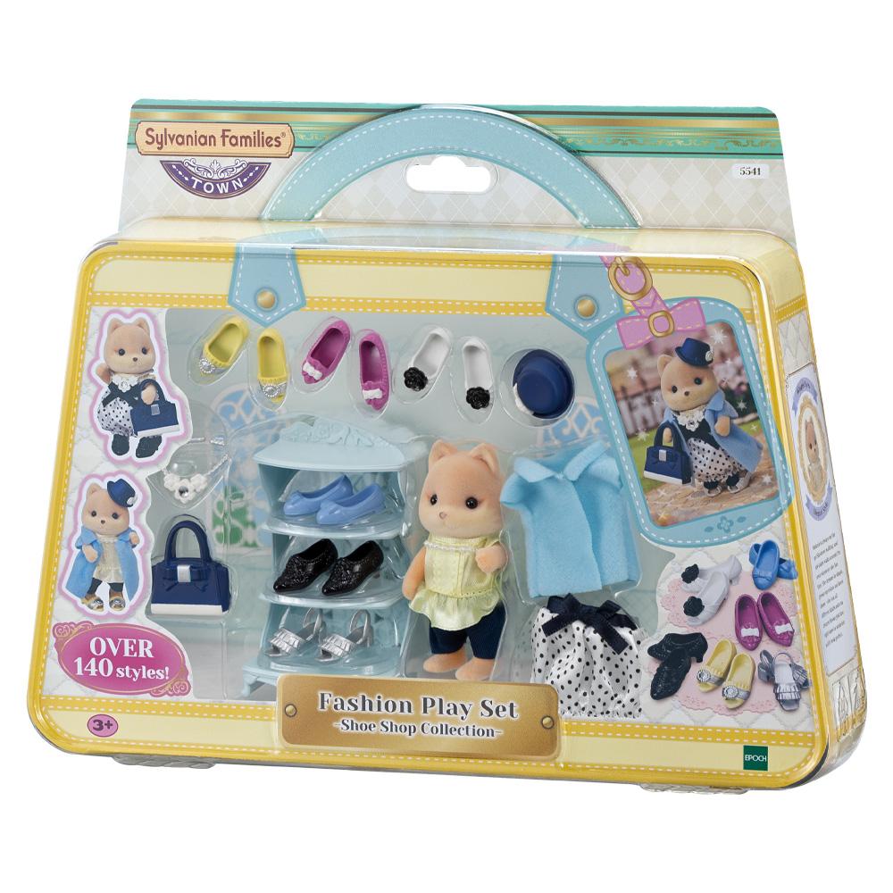 [Sylvanian] Sylvanian Families Town Girl Series Fashion Coordinate Set - Shoe Shop Collection (5541)
