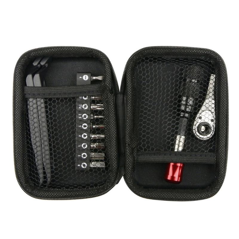 Multifunctional Bike Repair Tool Bicycles Maintenance Tool Ratchet Wrench Set Tire Levers Tire Pump Cycling Accessories