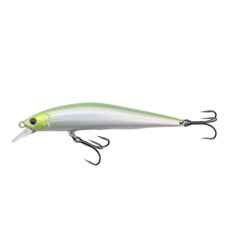 Suspending Minnow Fishing Lure 7/10/12G Long Cast Twitching Bait for Pike Perch Zander ASP Hard Plastic Artificial Bait Freshwater