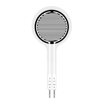 Flexible Piezoelectric Film Sensor 30KG Fast Response Micro Force Sensing Resistor Polymer Piezoelectric PVDF Transducer