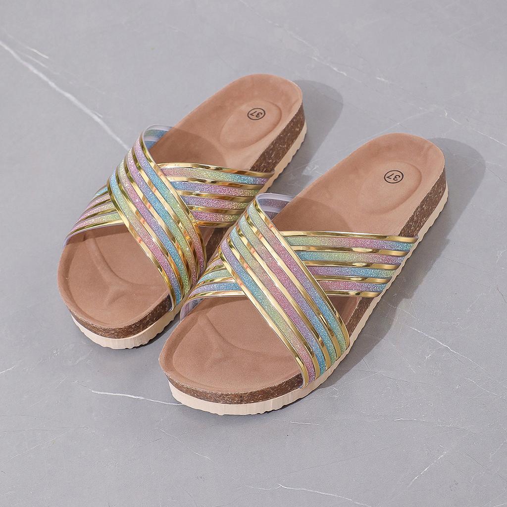 Large Size Women'S Platform Casual Sandals Women'S Sandals Simple And Generous