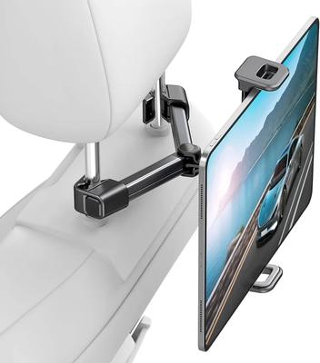 360°Rotation Car Headrest Backseat Mount,Phone/Tablet Car Holder,Car Trip Essentials,Adjustable Back Seat Tablet Holder