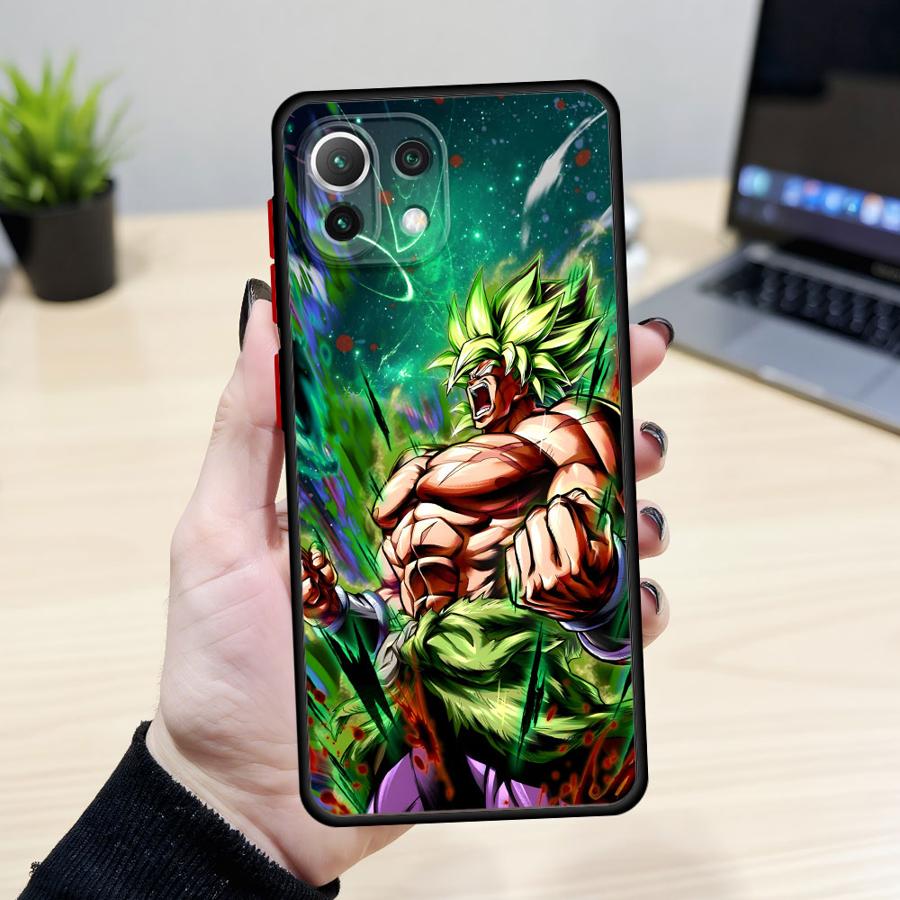 Case for Xiaomi Mi 13 11 Lite 10T 12x 11T 12T 14 13 Pro Back Phone Cover Dragon Ball Broli Goku
