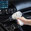 Handheld Car Vacuum Cleaner, Portable Vacuum Cleaner and Air Duster, High Power Rechargeable Vacuum with Multiple Nozzles for Car Home Office