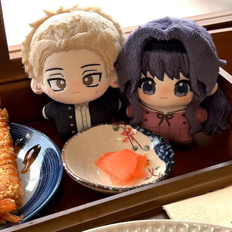 Il Fiore Profumato Fiorisce con Dignità Peluche Giocattolo Kaoru Hana wa Rin to Saku Bambola di Peluche Portachiavi Ciondolo Regalo di Natale Halloween