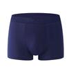 Men's Seamless Mid-Rise Cotton Boxer Briefs - Breathable, Solid Colors, Plus Size