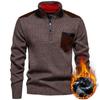 2025 Men Autumn Winter Warm High Neck Sweater Korean Casual Pullover Solid Color Slim Fit Jacket Men Knitted Hig-hquality Fashion Top