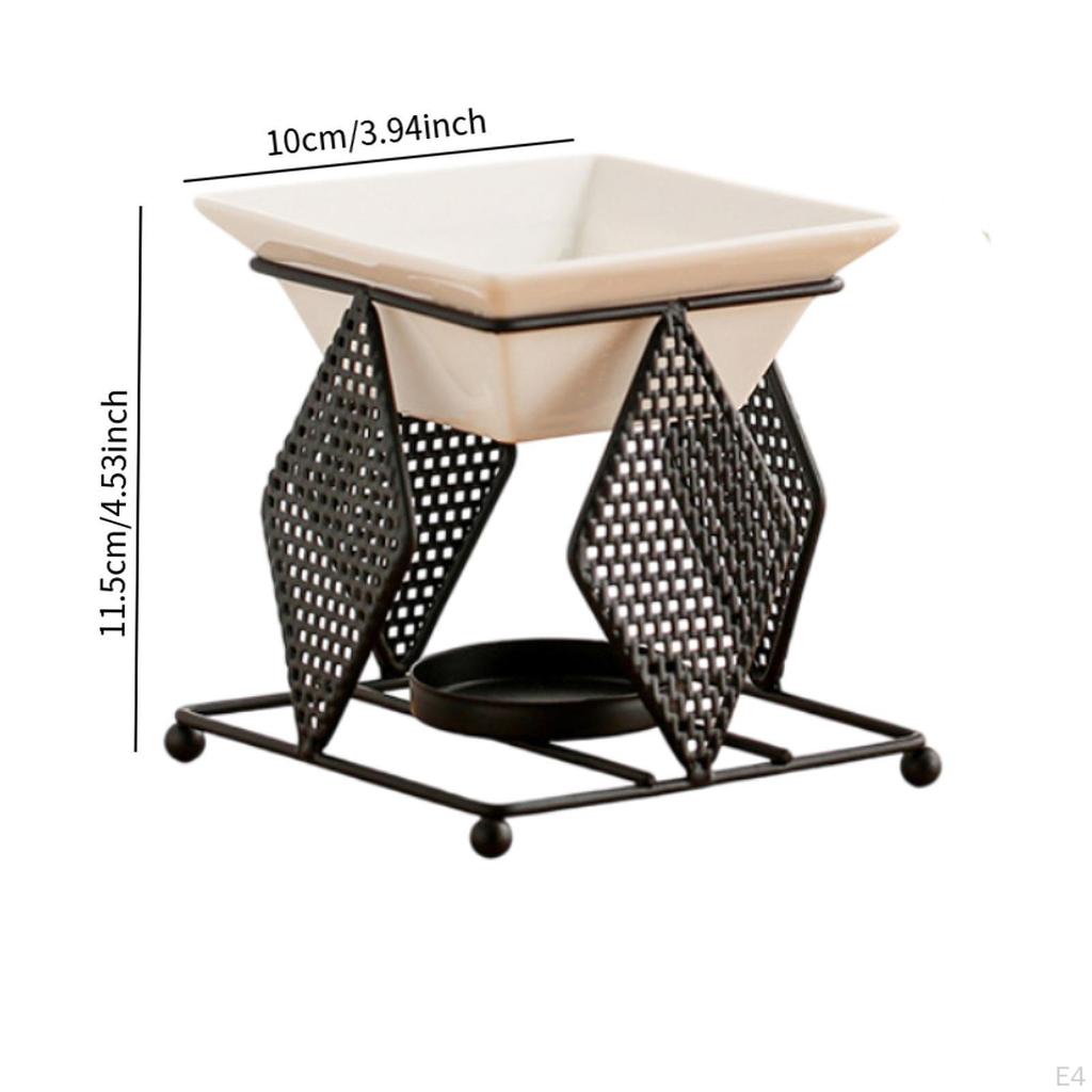 Ätherisches Öl Brenner Kerze Tarte Desktop Keramikschale Aroma Wärmer Teelichthalter für