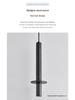 Black Hole Stone Mid-Century Minimalist Pendant Light for Bedroom, Dining Room, or Bar