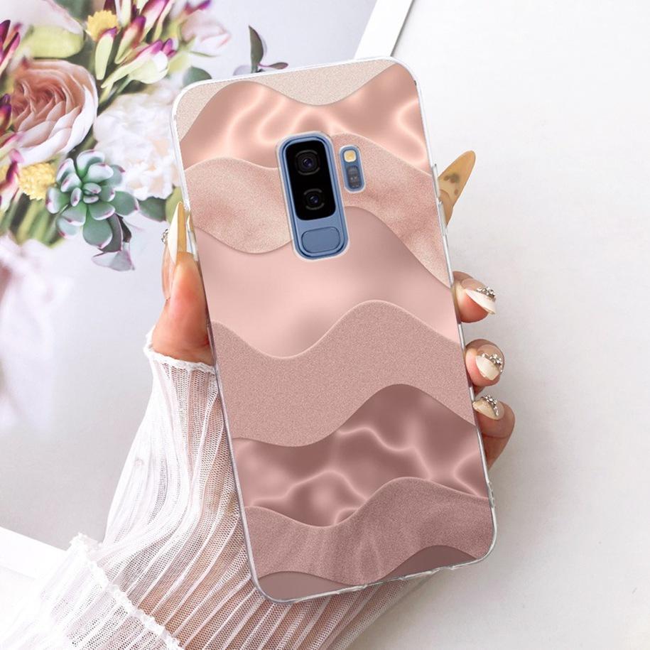 For Samsung Galaxy S9 S9+ Case SM-G960F SM-G965F Cover Fashion Dragon Lion Cartoon Soft Silicone Bumper on Samsung S9 Plus Shell