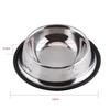 Anti-tip Pet Bowl Rustproof Pet Drinking Bowl Durable Use Cat Food Bowl  Pet Rest Area