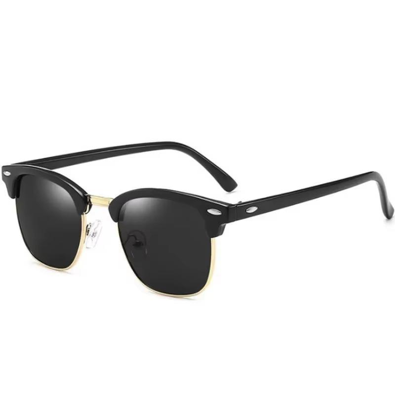 Classic UV Protection Summer Sunglasses for Men Oval Frame Driving Eyewear for Women