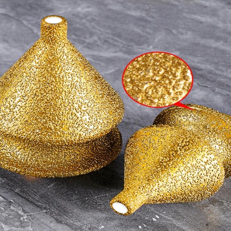 Effizientes Steinbohrloch-Erweiterungs-Hartmetall-Fasenfräser für Steinbearbeitung Trocken-Nassschneiden Loch in Keramik