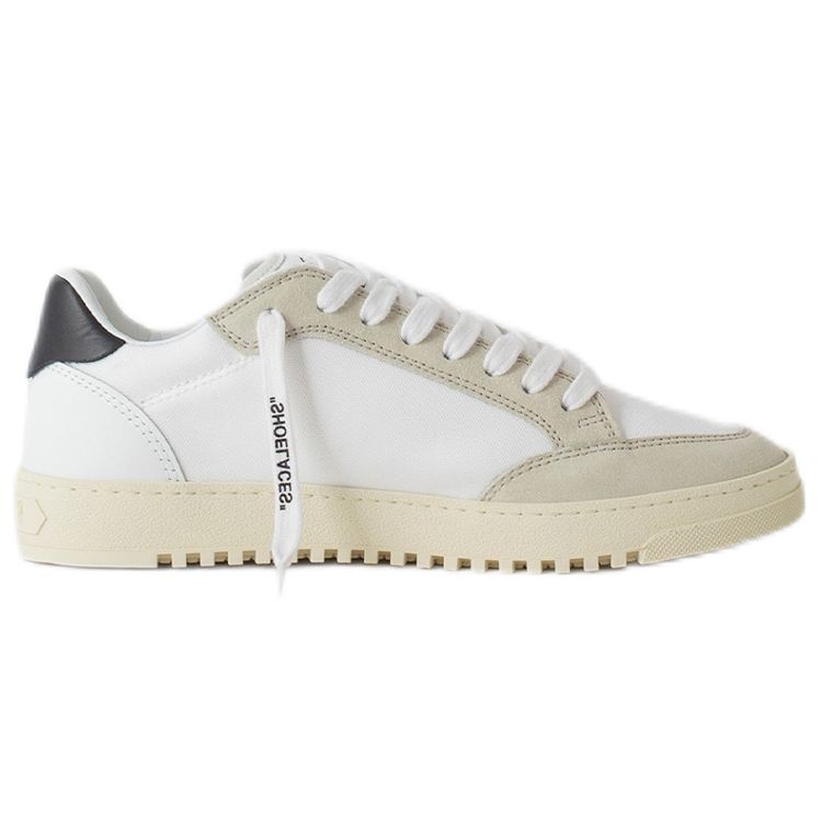 Off-White 5.0 Low White Black Men Sneakers OMIA227S22FAB0010110
