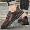Fashion Official Website Hot Selling Men's Genuine Leather Shoes Comfortable Hiking Shoes High-quality Soles Men's Casual Shoes