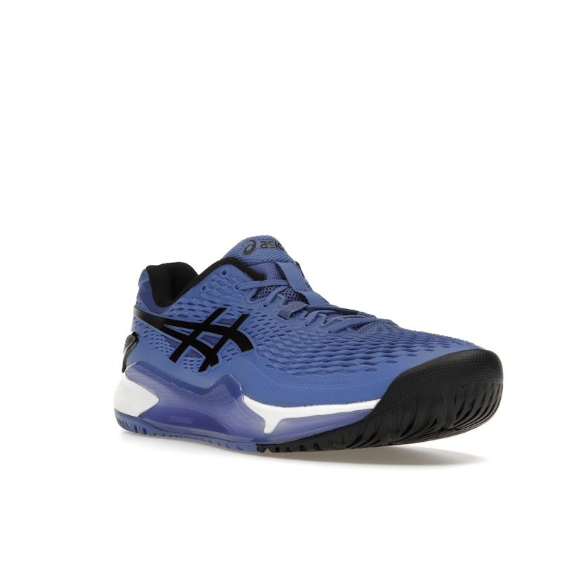 Asics Gel Resolution 9 Sapphire Black Men Sneakers Blue 1041A330-401