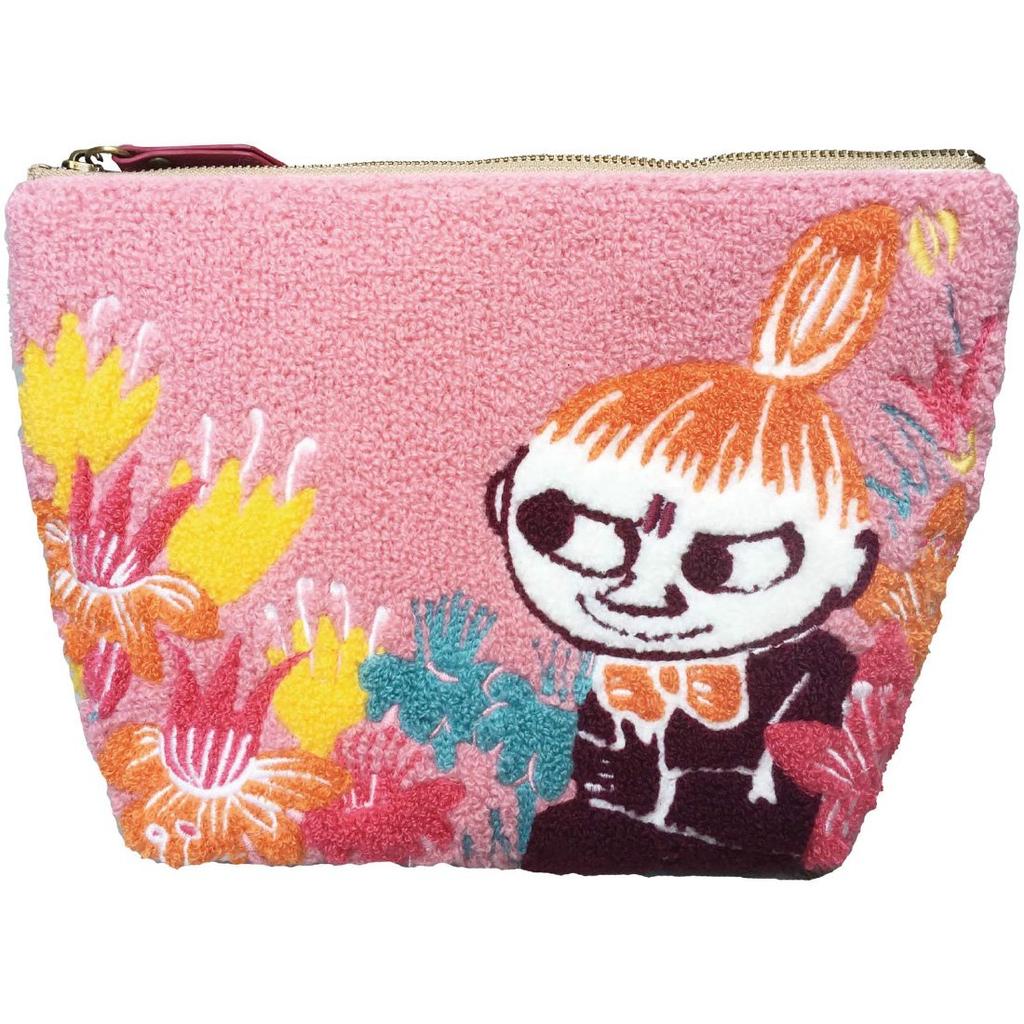 Moomin Little My Sasara Embroidered Pouch Flower Garden MMAP2263R