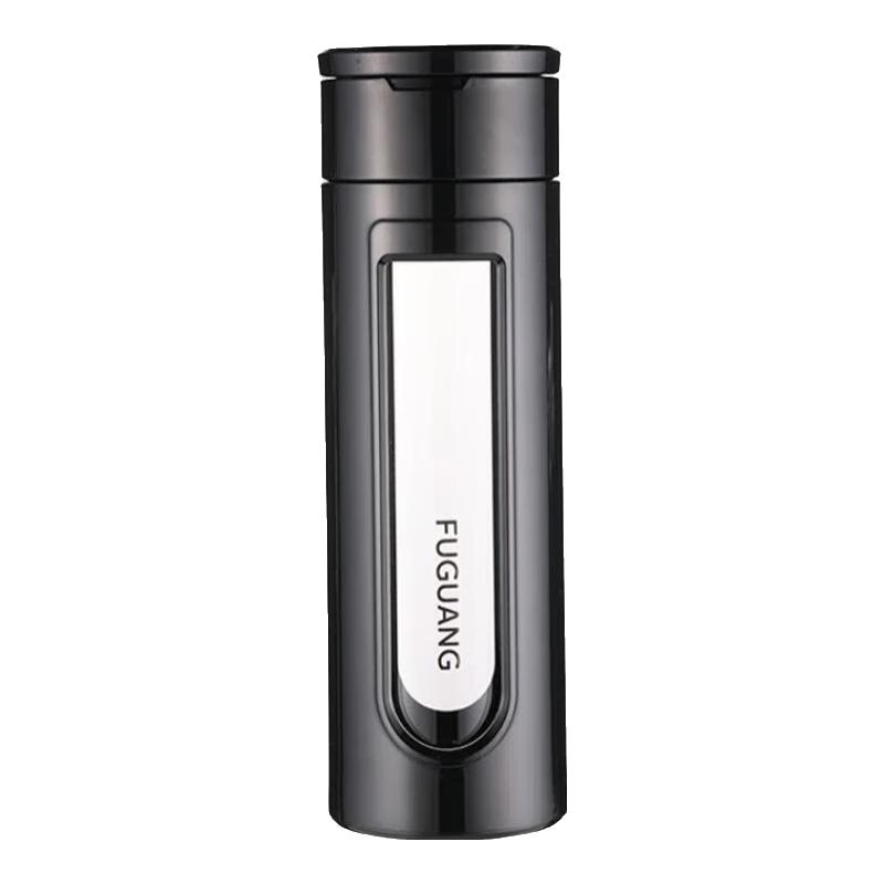 Fuguang Double-Layer Business Glass Tea Infuser Bottle