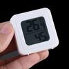 Digital Hygrometer Indoor Thermometers Fashion Multifunctional Temperature Humidity Monitors with Clock for Home Car Use