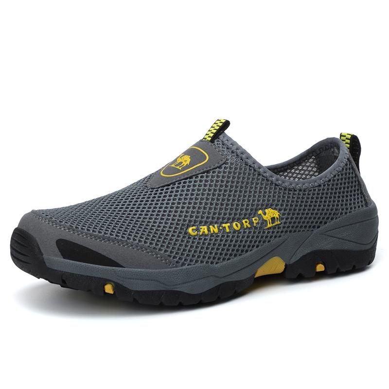 Модная мужская повседневная обувь из сетки высокого качества — фото 8