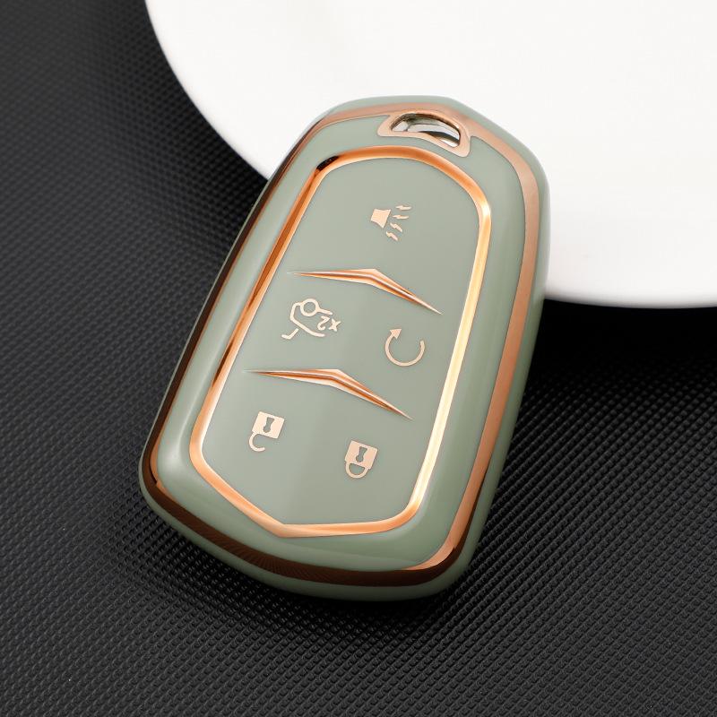 5/4 Bottons Phnom Penh  Fashion Car Smart Remote Key Case Cover Shell for Cadillac ATS XTS XT5 XT4 CT6 XT6 CTS DTS ESV STS ELR Accessories