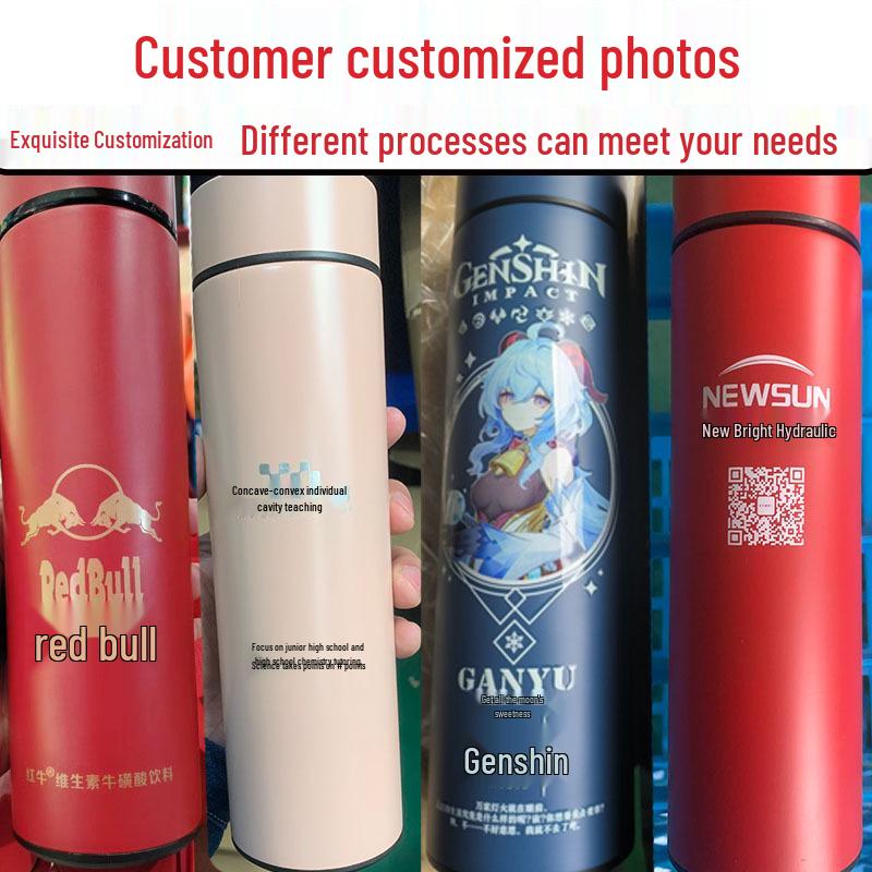 Smart Temperature Display Stainless Steel Insulated Cup with Custom Logo