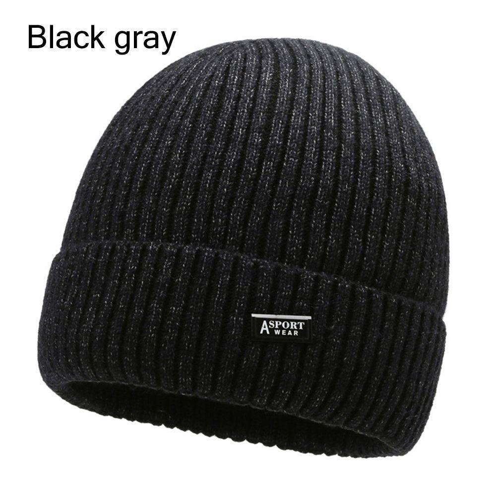 Fashion Knit Cap Ski Cap Men's Winter Hat Knitted Hat Skullies Beanies Women Warm Hat