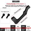 Light Weight Aluminum Alloy Front Rear Mountain Bikes Disc Brake Adapter 160mm To 180/203mm Bikes Brake Calipers Adapter