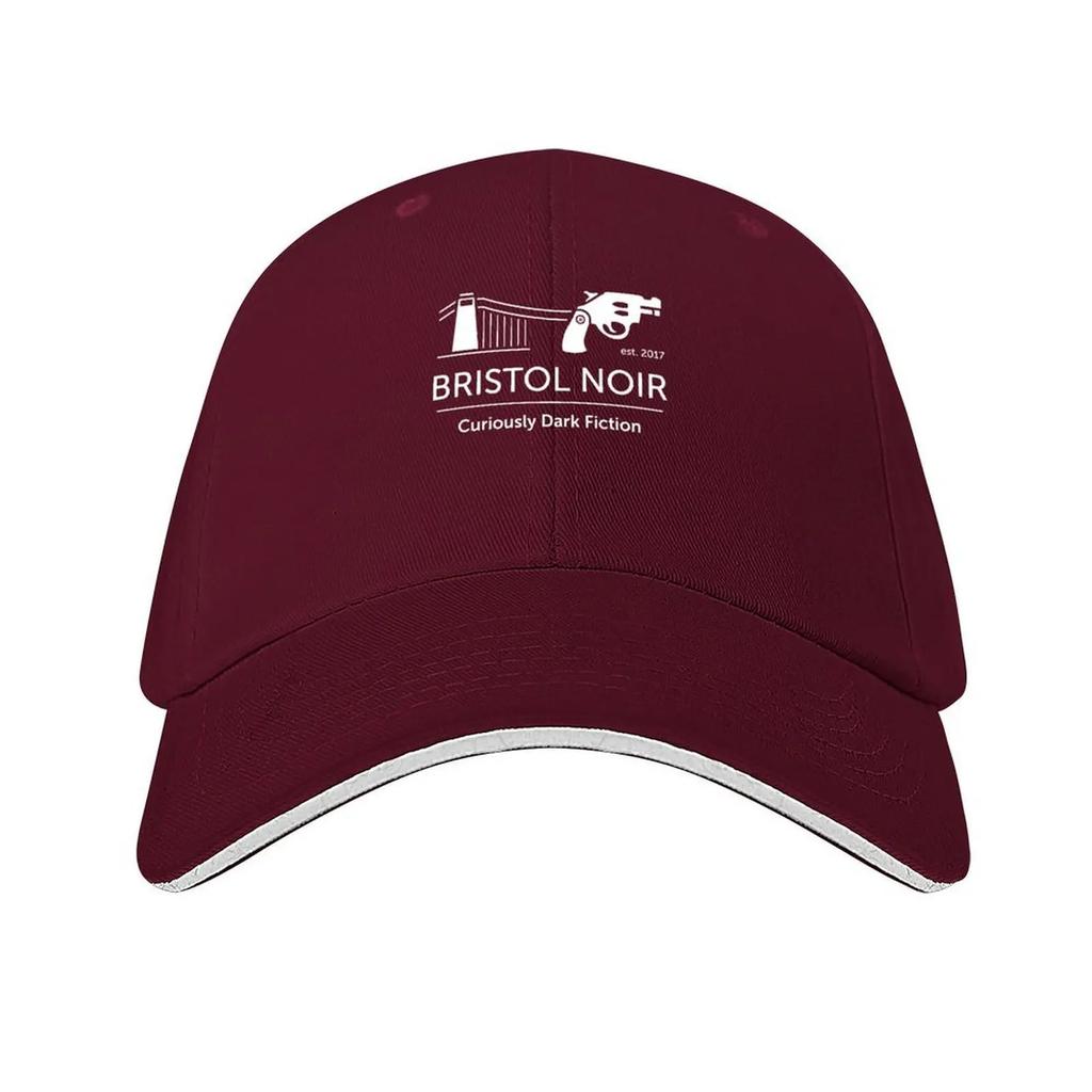 BRISTOL NOIR Curiously Dark Fiction Baseball Cap hiking hat Wild Ball Hat sailor cap for men summer hat Baseball Men Womens