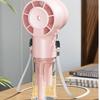 New Models Handheld Mini Fan USB Rechargeable Portable Humidifier Mist Cooler Cooling Spray Humidifier Fans For Home Office Dorm