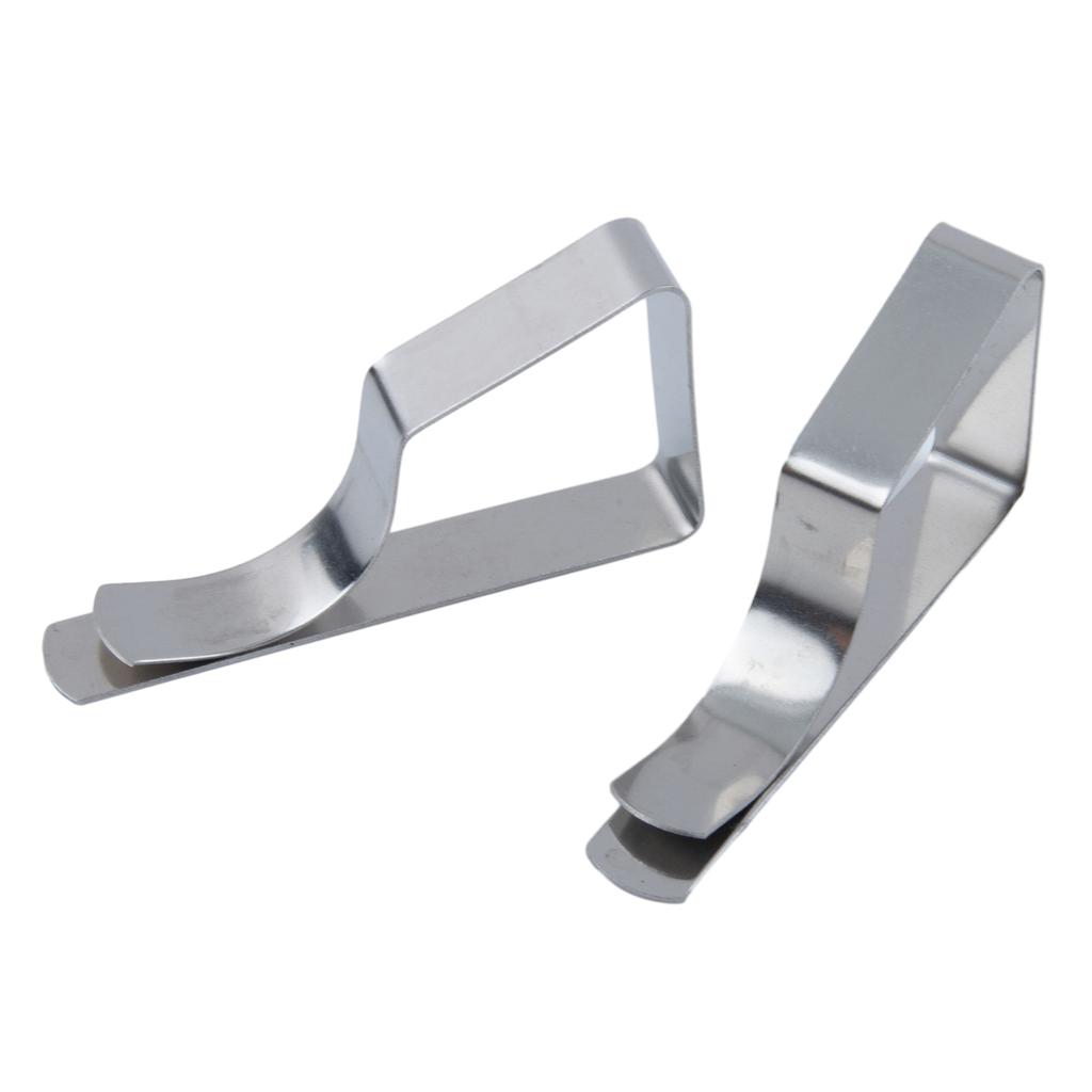 Fixing Clip Tablecloth Holders Table Cloth Clips Household Party Picnic Silver Triangle Tablecloth Clip Wedding