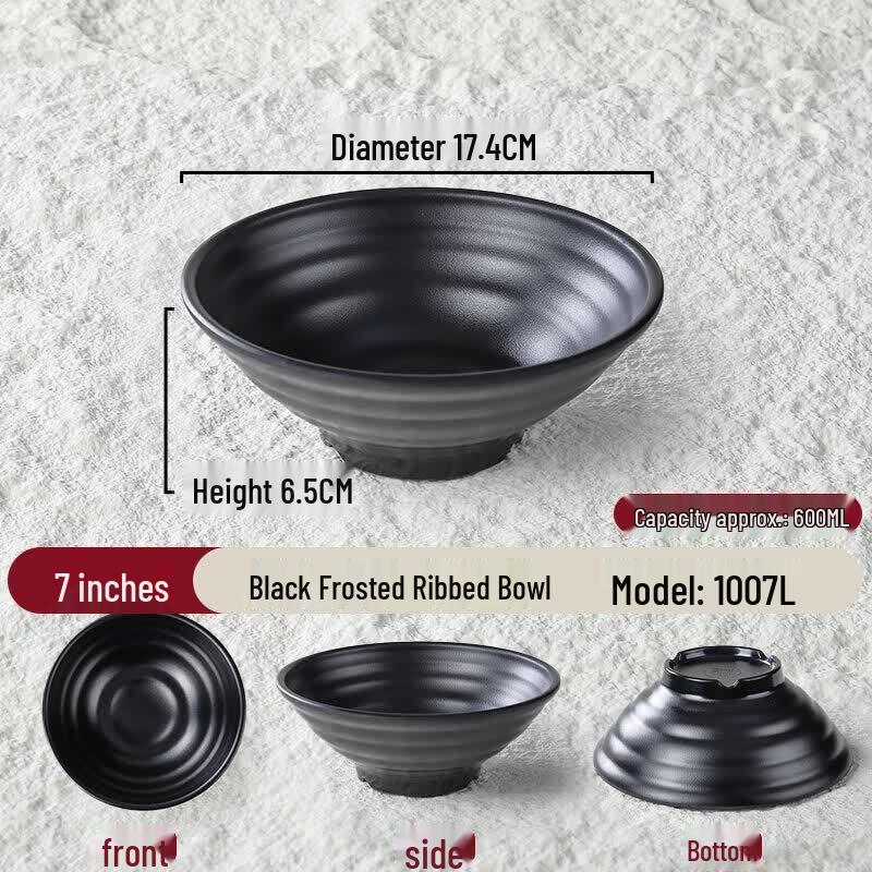 Japanese Style Melamine Ramen Soup Bowl