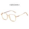 Anti-Blue Light Glasses Square Metal Eyewear Women High Quality Luxury Eyeglasses Blue Light Blocking Man Lady Computer Eyeglas