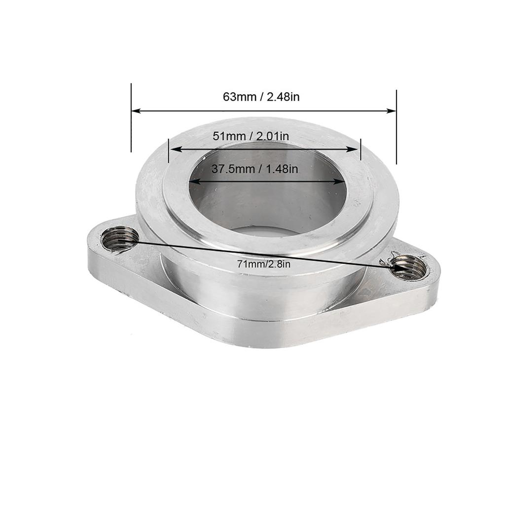 Univerzální nerezový 1.5in až 1.7in V-band MV R příruba adaptéru pro wastegate