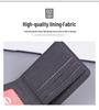 Men's Leather Canvas Zipper Wallet & Card Holder