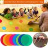 Social Sport Teaching Tools Colorful Sitting Sticker Carpet Markers Carpet Spot Markers Sit