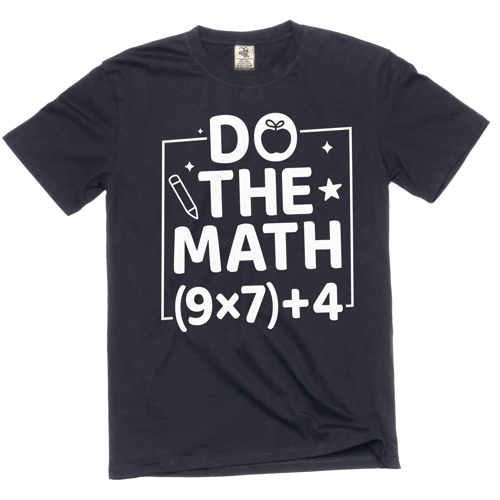 Funny Do the math Meme T-shirt 6-7 Six Seven 67 popular meme Tee Shirt S