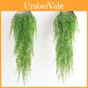 Salix Babylonica Faux Plant Wall Hanging Indoor Decor With Plastic Foliage For Home And Photography