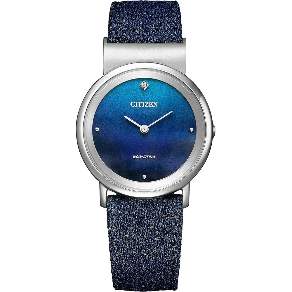 

[Citizen] Часы Citizen L Eco Drive SoLar Часы Diamond ambiLuna coLLection Водонепроницаемые Eg7098 15L Женские S Голубой