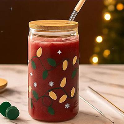 Color Changing Christmas Cup Reusable Coffee Mug Color Changing Christmas Cups with Lids for Cappuccino Tea Latte Milk Soda