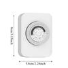 Mechanical Timer Switch 125V Time Control Plug Energy Saving Mechanical Timer  Home Appliance