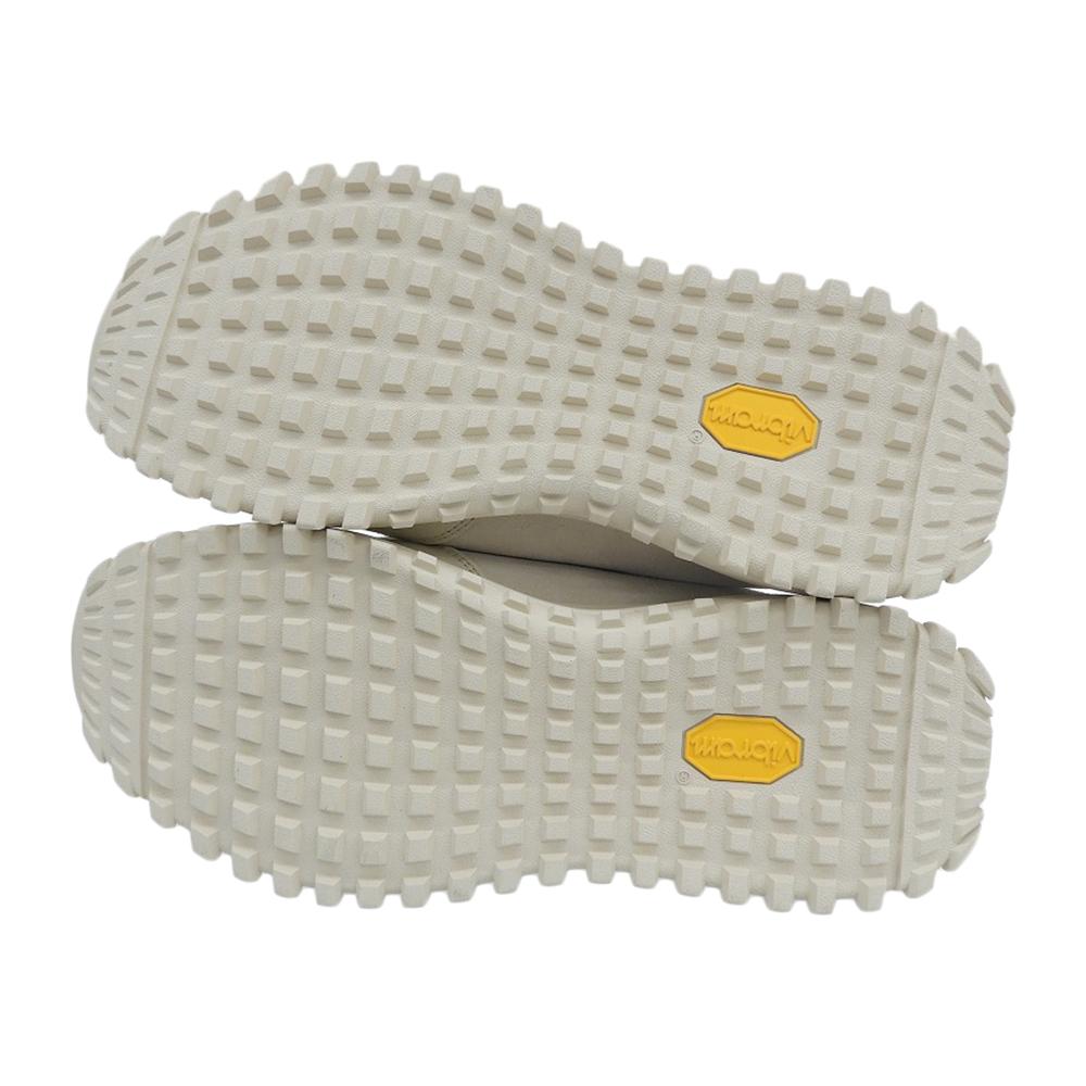 1piu1uguale3 Suede and Grained Leather 113 CALORE MULE Mule Sneakers, Off-white, Size 43, MRG602 Shoes 43 Off whiteUsed