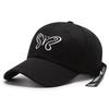 Hat Spring and Autumn New Embroidery Ribbon Baseball Cap Personalized Peaked Hat Outdoor Sun Hat Travel Hat Couple Hat