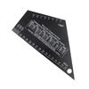 Guitar Measurement Tool String Action Ruler and Neck Relief Gauge Pick for Acoustic Electric Bass Guitar Setup
