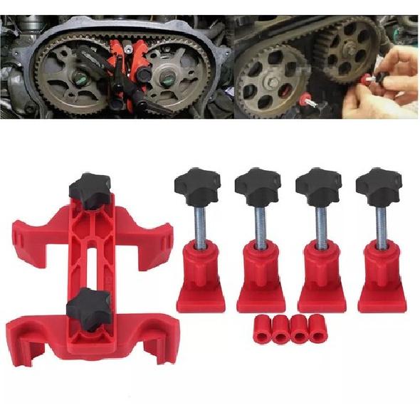 Инструмент для фиксации ГРМ Двойной зажим распредвала Универсальный комплект шестерен ГРМ
