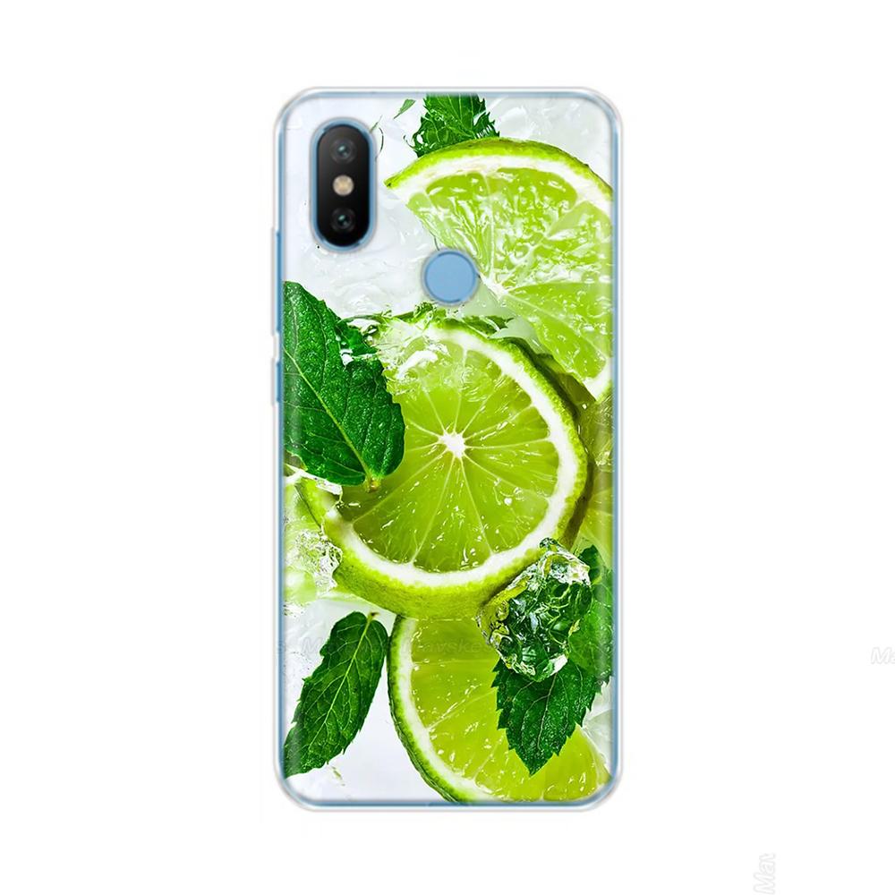 For Xiaomi Mi A2 Case Cover for Xiaomi Mi A2 Lite Transparent TPU Silicone Phone Case on Xiomi MiA2 MiA Mi A 2 lite Fundas Coque