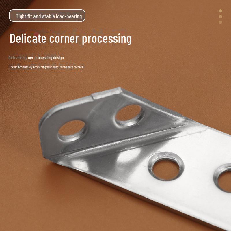 Suport de colț multifuncțional din oțel inoxidabil pentru scări și mobilier