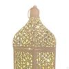 Portable Candle Lantern Home Decor with LED Fairy Lights Hanging